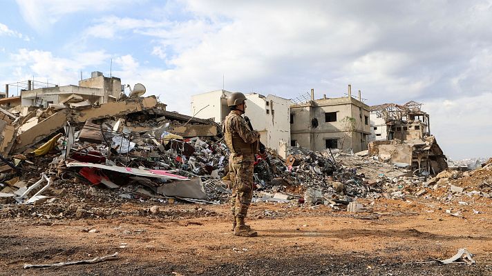 Telediario 1 - Se cumple un mes del alto el fuego en Líbano