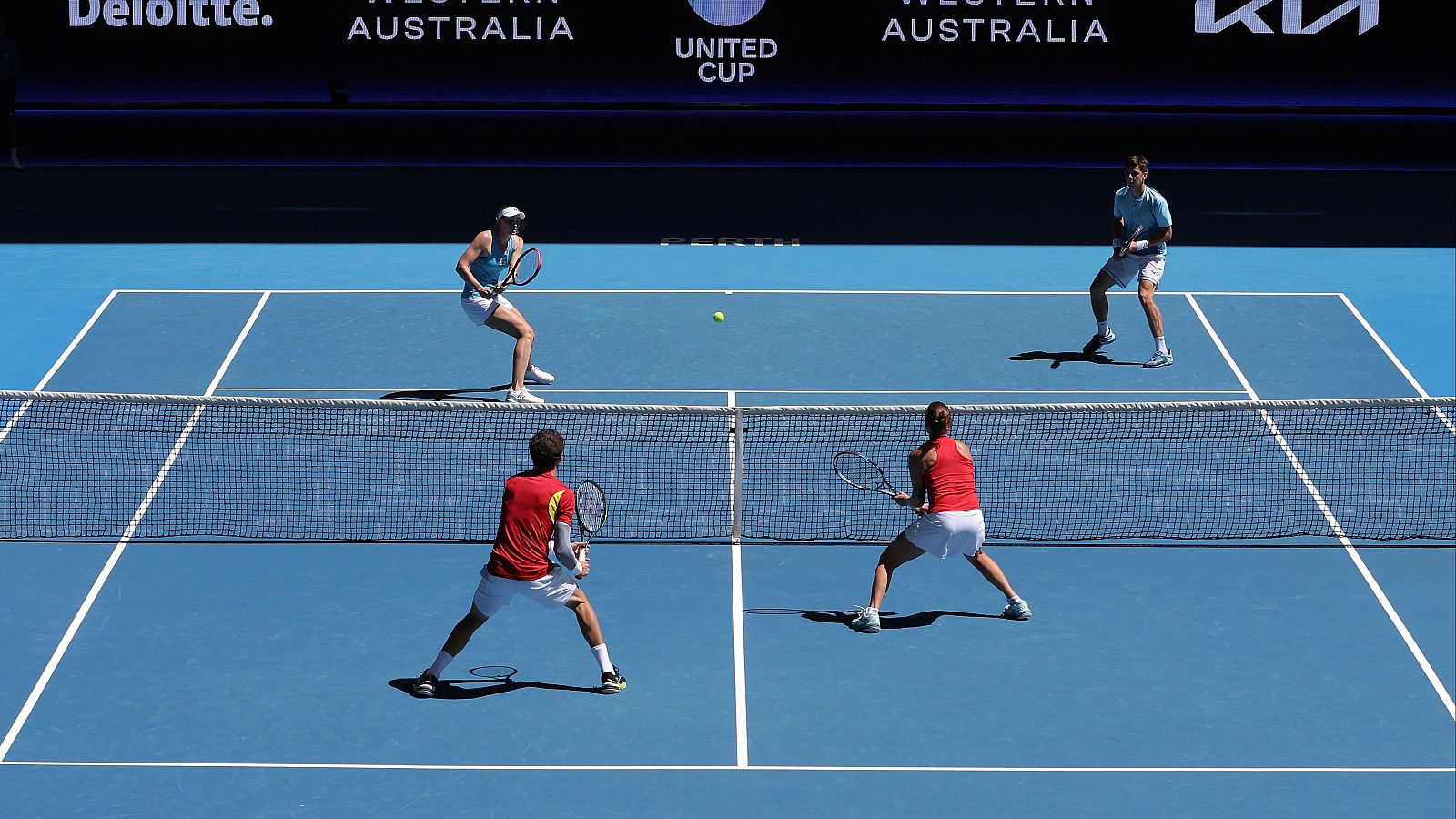 Tenis - United Cup. 1ª ronda: Kazajistán - España. Dobles mixtos - ver ahora