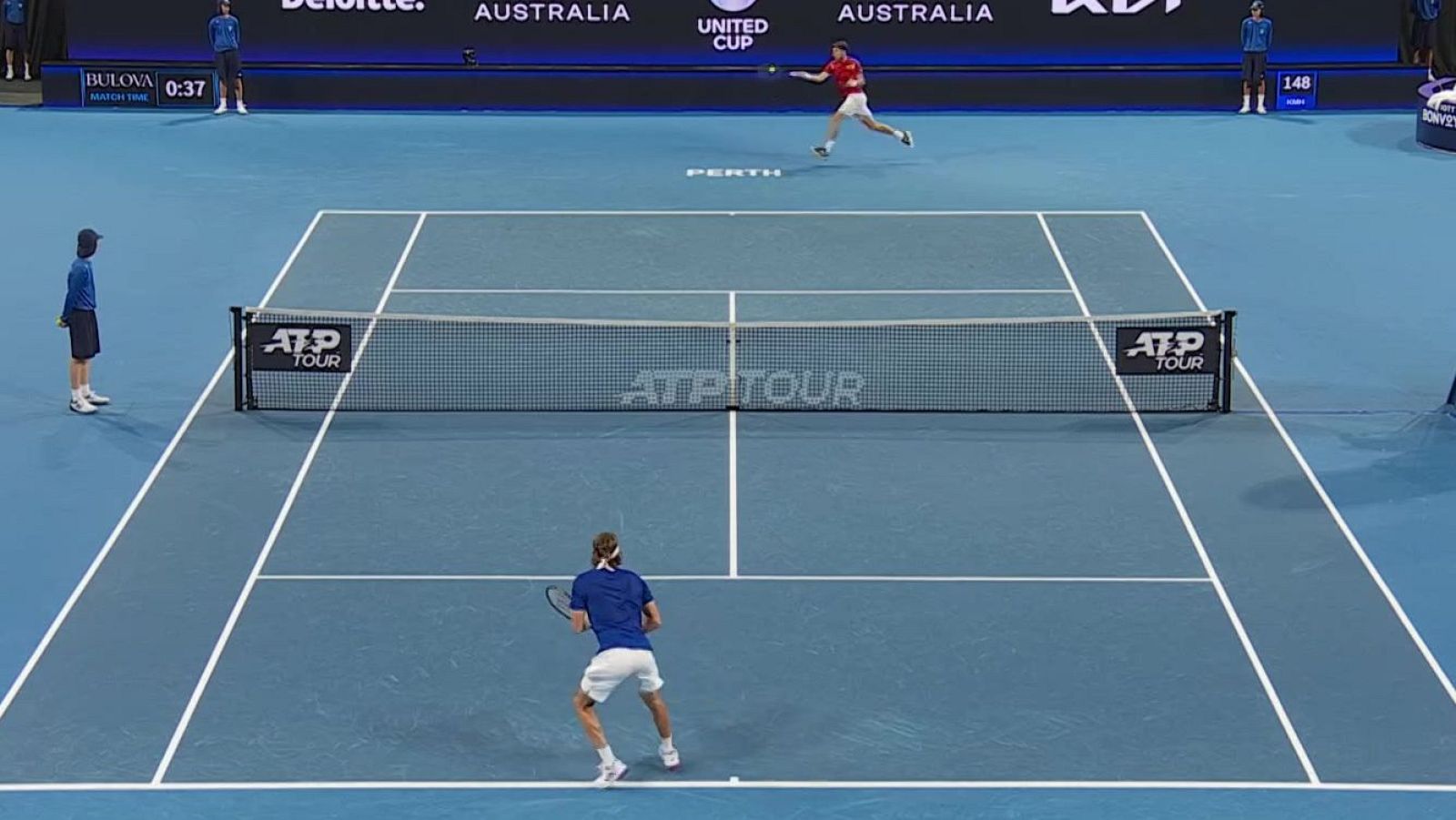 Tenis - United Cup: Grecia - España. 1ª ronda partido individual masculino - ver ahora