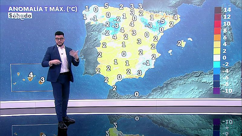 Intervalos de levante fuerte en el Estrecho y Alborán - ver ahora