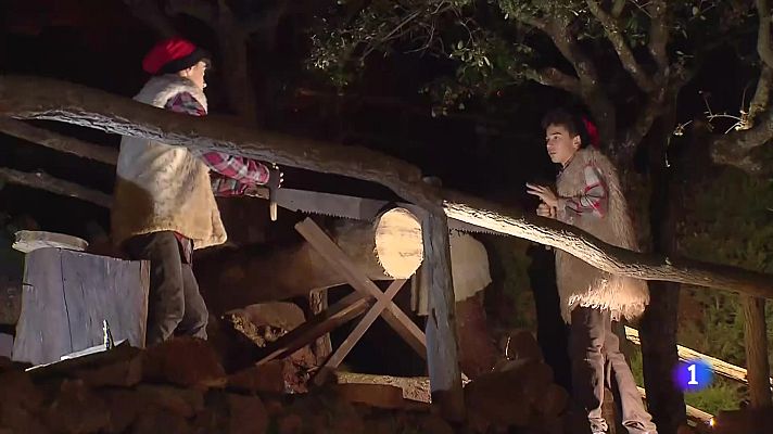 L'Informatiu - El pessebre de Corbera de Llobregat és el més antic de Catalunya