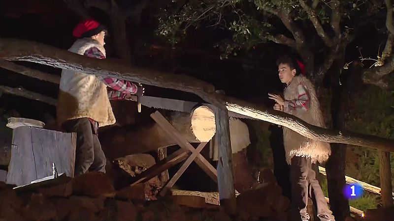 El pessebre de Corbera de Llobregat és el més antic de Catalunya - L'Informatiu | Veure