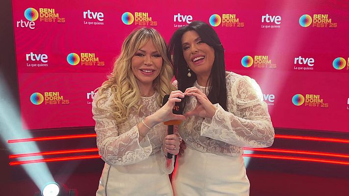 Benidorm Fest - Sonia y Selena avanzan cómo será su puesta en escena en el Benidorm Fest
