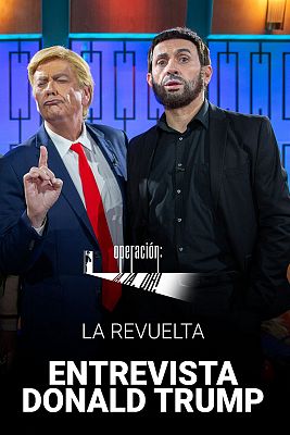 Especiales Nochevieja con José Mota - David Broncano entrevista a Trump