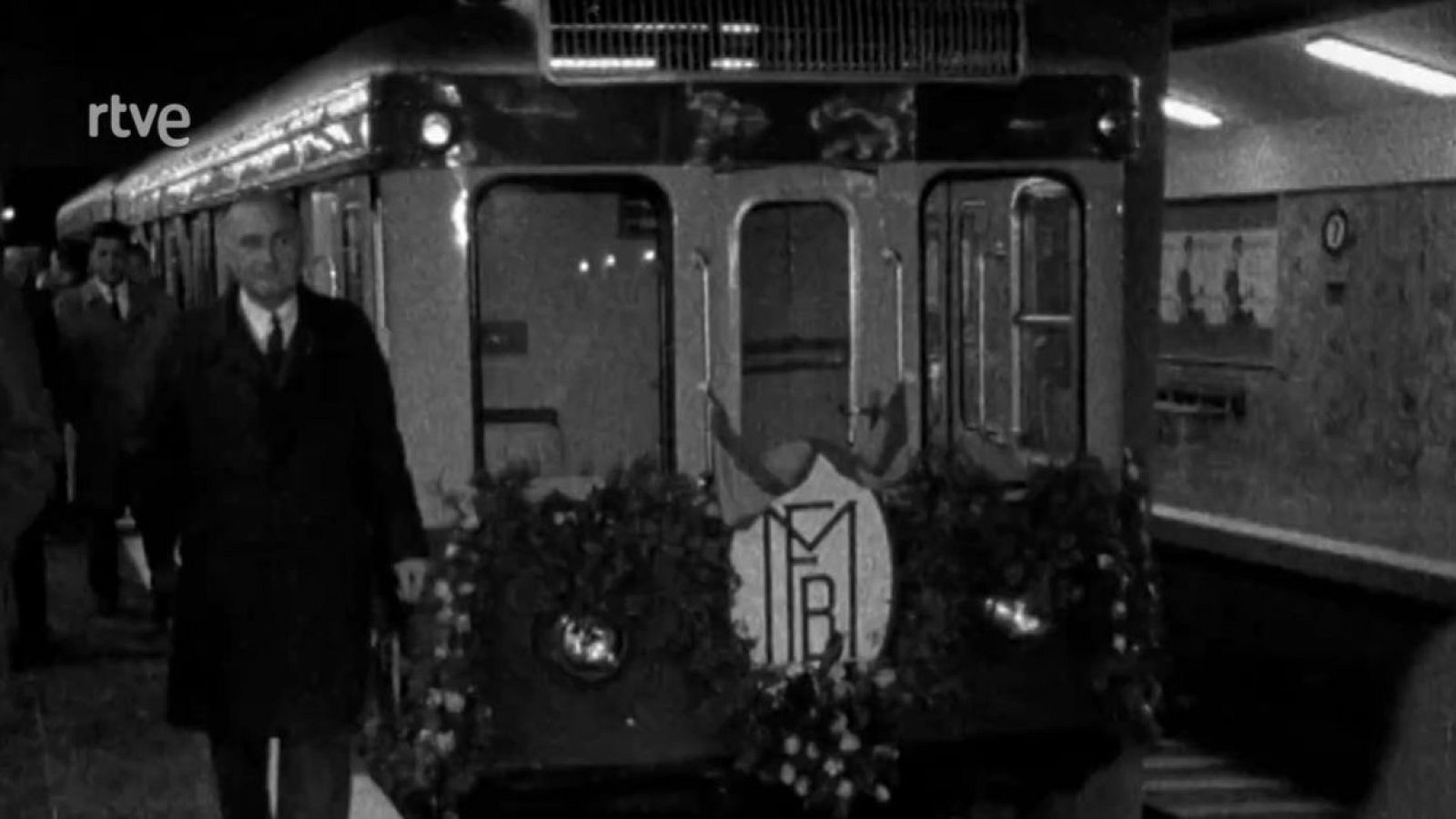 Inauguració de l'estació de metro Drassanes - Arxiu TVE | Veure