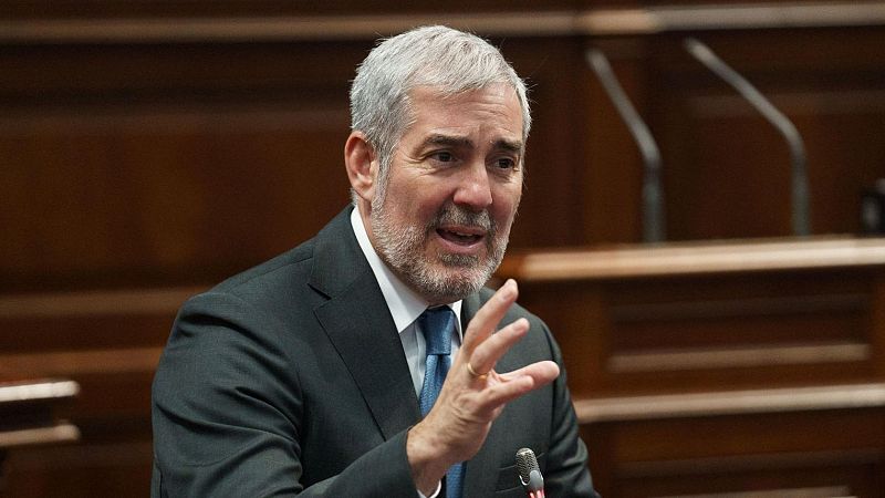 Clavijo arremete contra el PP y el Gobierno por el reparto de menores | Ver