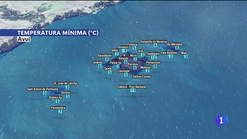 El temps a les Illes Balears - 30/12/24 | Ver
