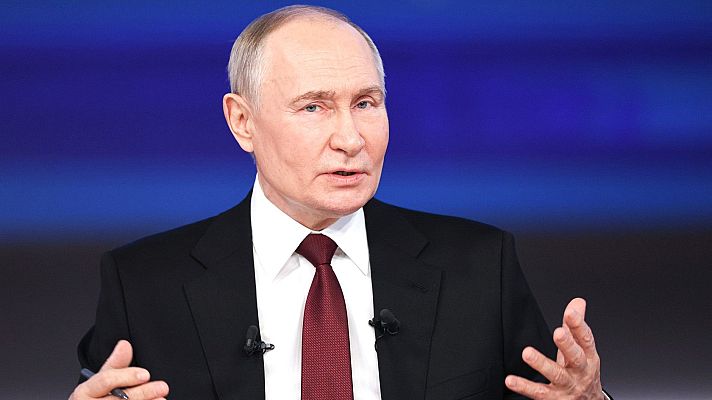 Telediario 2 - Putin cumple 25 años en el poder