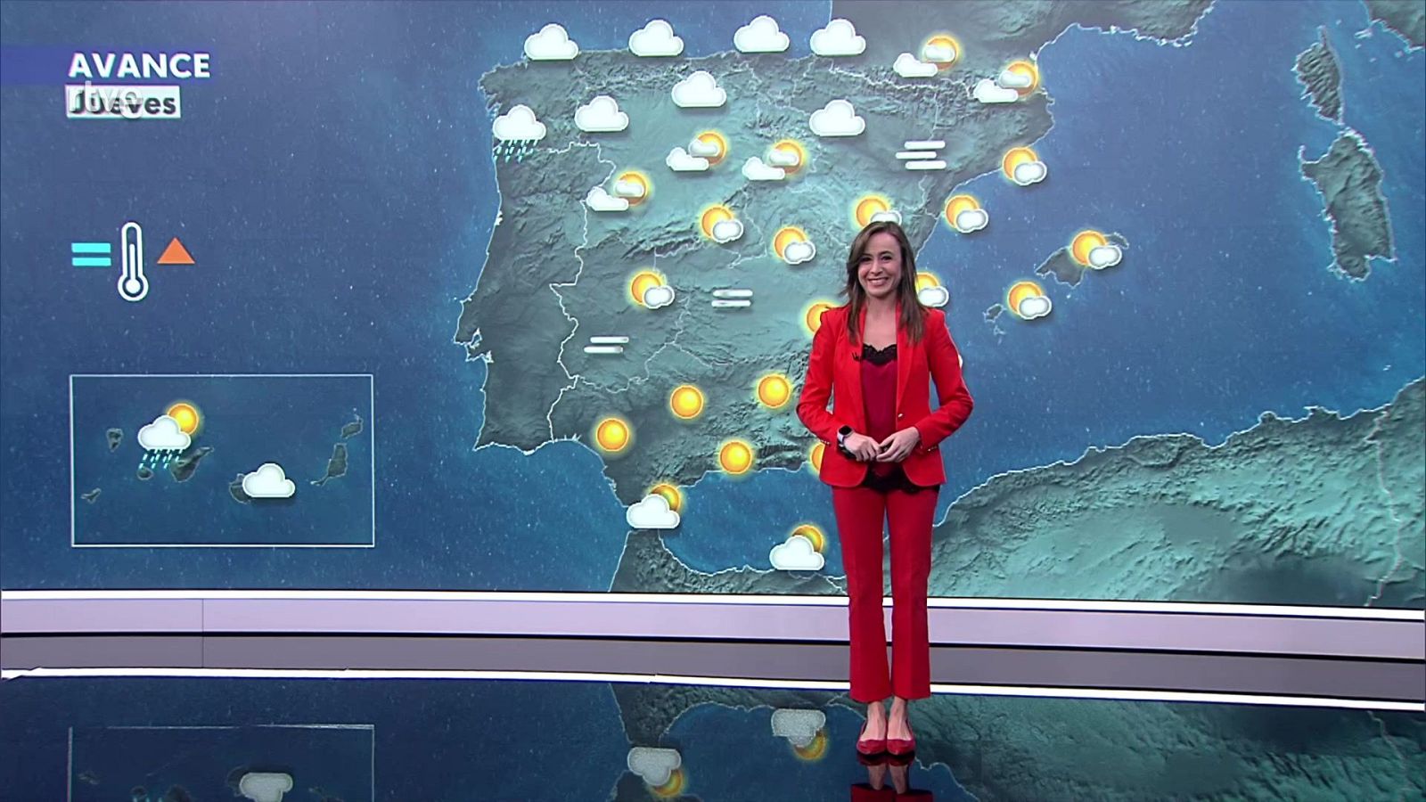 Chubascos acompañados de tormenta, fuertes y persistentes en litorales del este y sureste peninsulares. - El tiempo | Ver