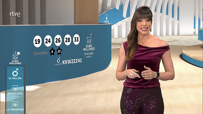 Loterías - Sorteo de la Bonoloto y Euromillones del 31/12/2024