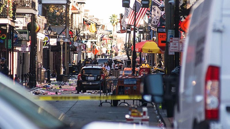 El FBI investiga el atropello múltiple de Nueva Orleans como un ataque terrorista | Ver