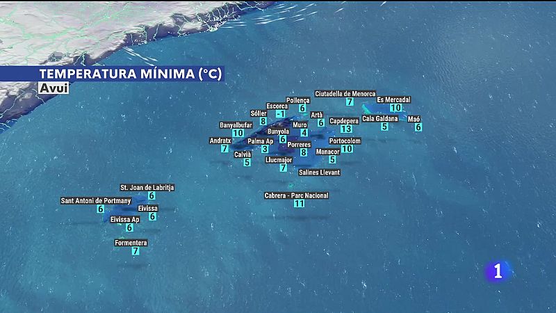 El temps a les Illes Balears - 02/01/25 | Ver