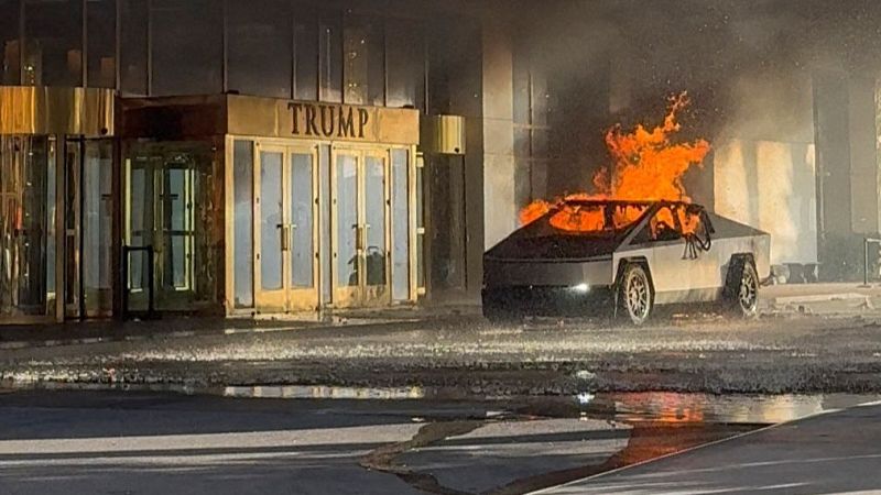 Estados Unidos: atropello de Nueva Orleans y la explosión de Las Vegas - Telediario 1 | Ver