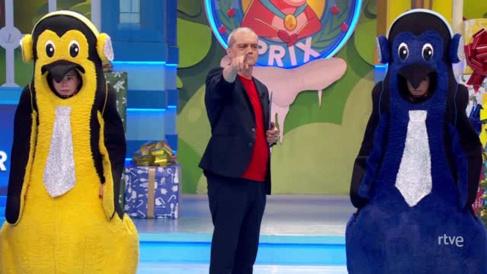 Disco Pingüi: la prueba más divertida del Grand Prix | Ver