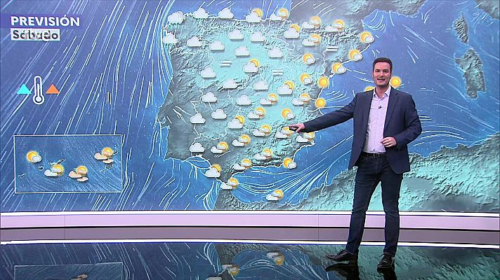 El tiempo - Precipitaciones persistentes y localmente fuertes con acumulados significativos en el litoral atlántico gallego