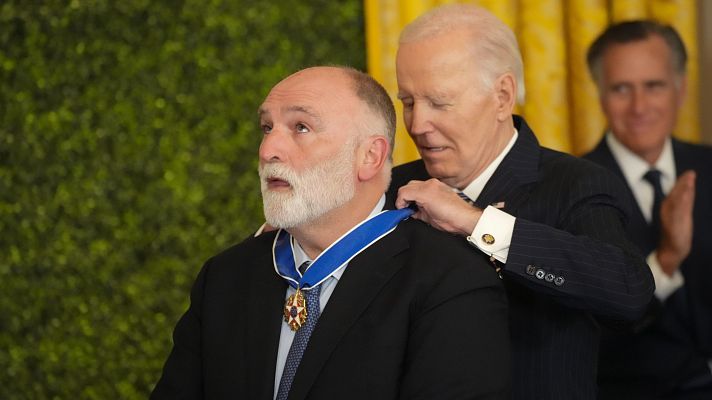 Fin de semana 24h - Biden concede al chef José Andrés la más alta distinción civil de EE.UU.