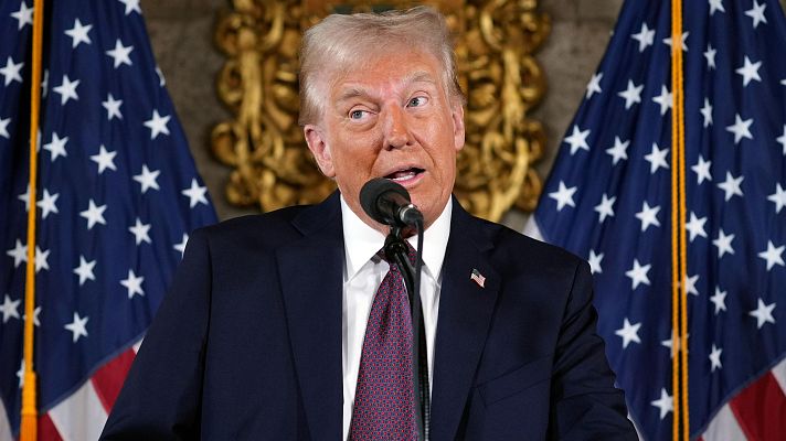 Telediario 2 - Trump no descarta la coerción económica o militar para hacerse con Groenlandia