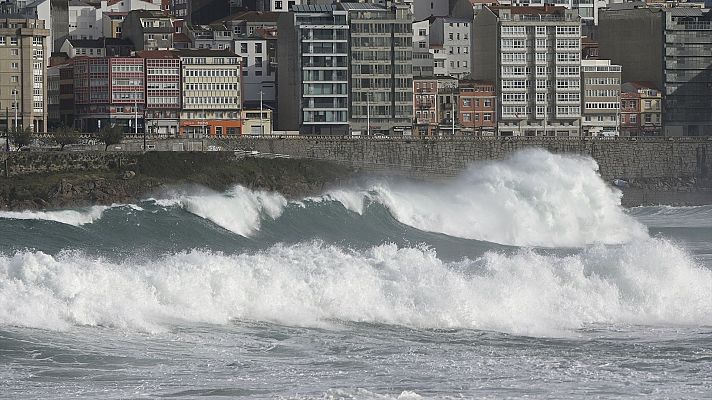 El tiempo - Nubes y precipitaciones en el oeste peninsular