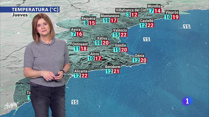 El tiempo en la Comunitat Valenciana - 08/01/2025 | Ver