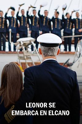 Modo Digital - La princesa Leonor embarca en el buque Juan Sebastián de Elcano