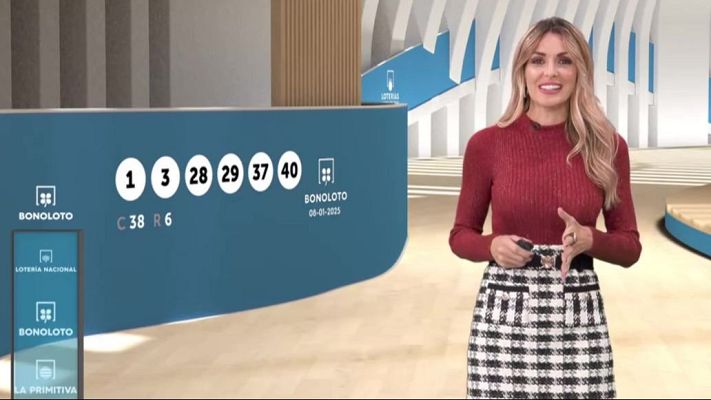 Loterías - Sorteo de la Bonoloto del 08/01/25