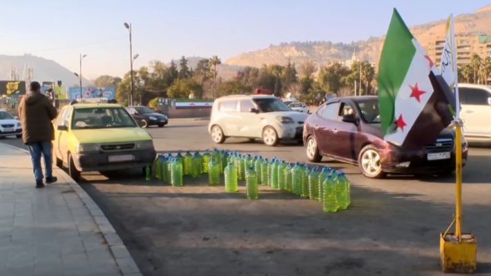 Telediario 1 - Siria solo dispone de dos horas de luz al día