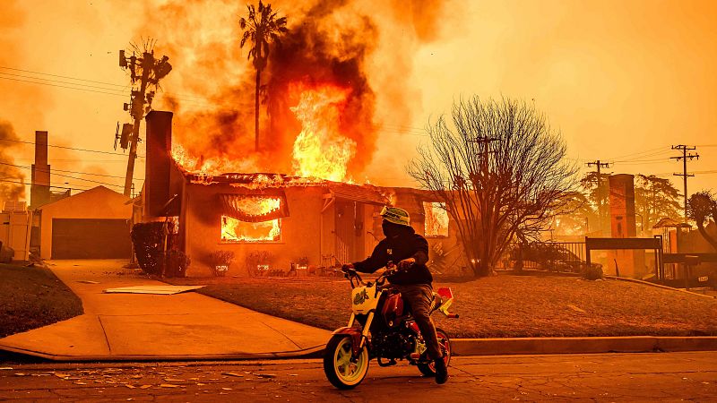 Españoles en Los Ángeles relatan como es la situación con los incendios | Ver