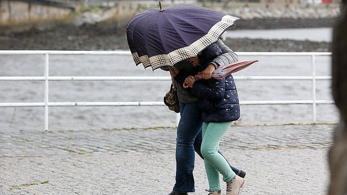 El tiempo - Lluvias persistentes en Galicia este jueves