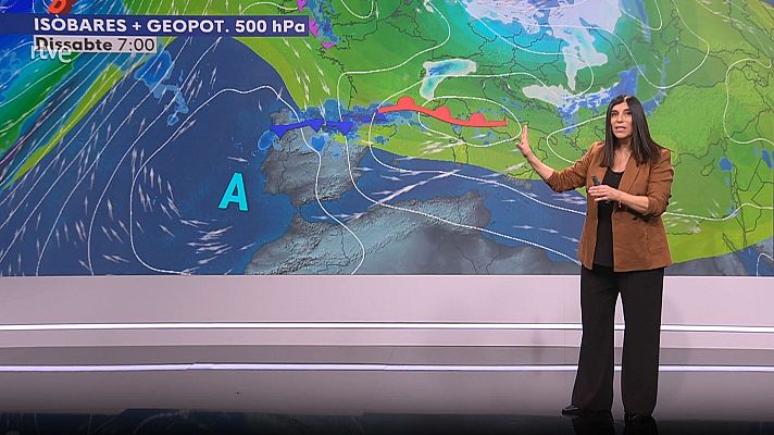 El temps - Cap de setmana: sol, ruixats, neu, ventades i fred