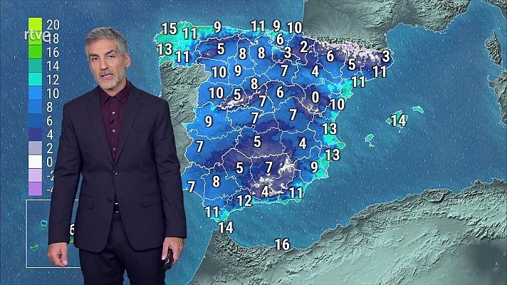 El tiempo - En Galicia, precipitaciones persistentes en el oeste y viento fuerte o muy fuertes en litoral norte