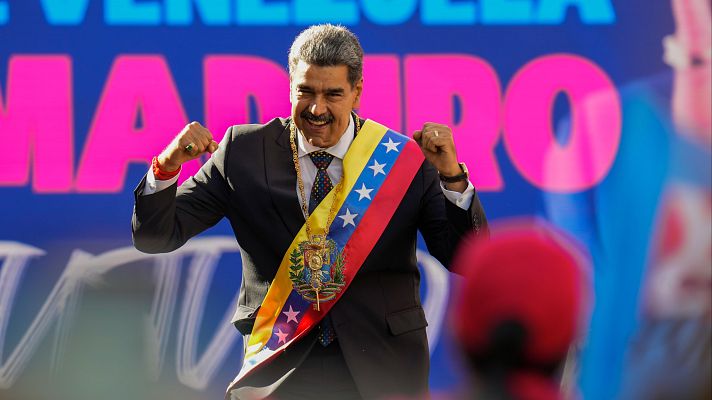 Telediario 2 - Nicolás Maduro jura el cargo como presidente de Venezuela