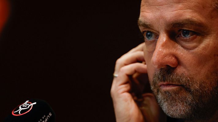  - Flick: "Peña ha jugado una primera parte de temporada fantástica, pero es la tercera vez que llega tarde"