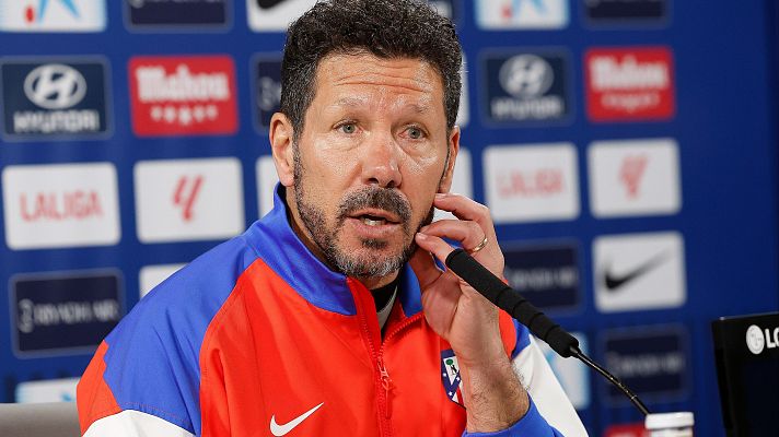 Fútbol - Simeone, sobre el 'caso Olmo' y la sanción a Vinicius: "Mejor me callo"