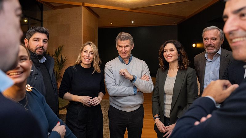 Feijóo reúne a sus presidentes autonómicos en Asturias | Ver