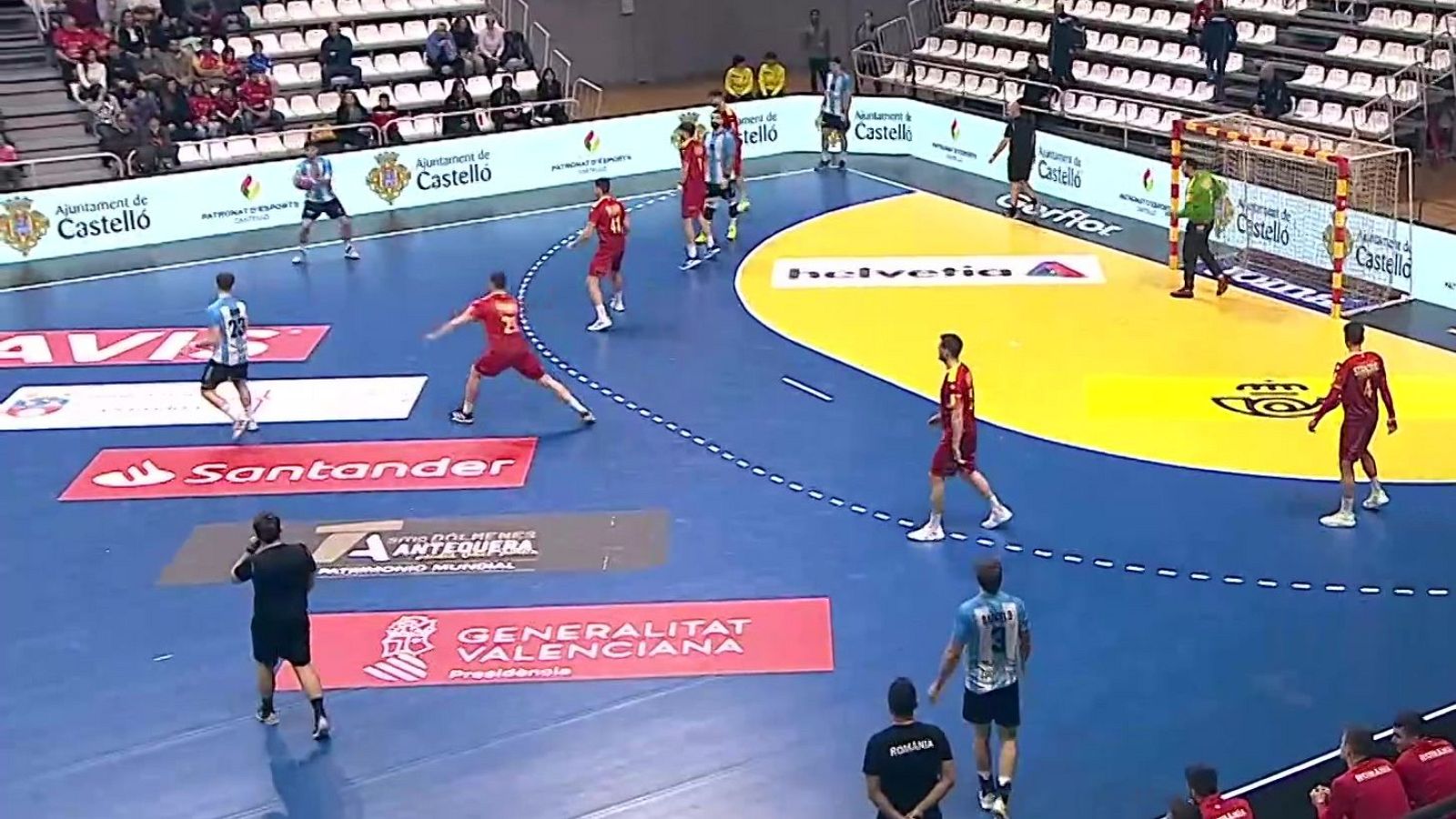 Balonmano - Torneo Internacional de España Masculino: Argentina - Rumanía - ver ahora