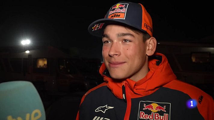 Telediario Fin de Semana - Edgar Canet, a TVE: "Este segundo puesto de la etapa es un sueño"