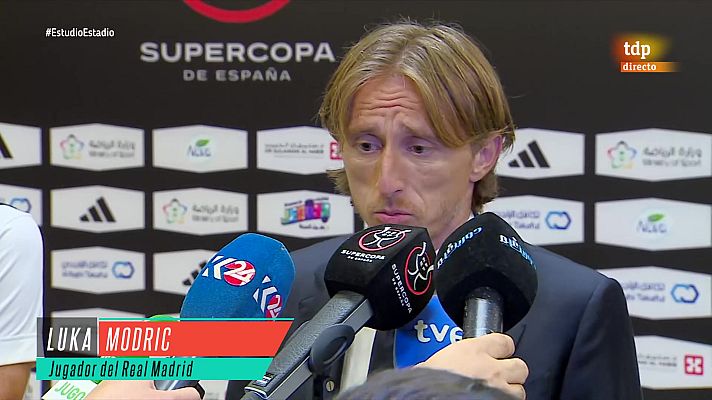 Fútbol - Modric: "No es bonito que tu mayor rival te meta nueve goles en dos partidos"