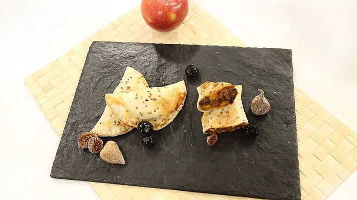 Saber vivir - Receta de empanadillas dulces de manzana e higos
