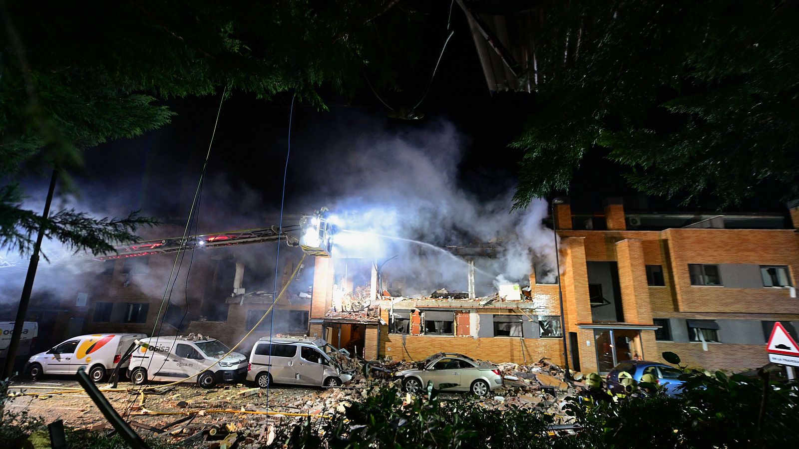 Se elevan a nueve los heridos por la explosión de gas en Noáin - La tarde en 24h | Ver