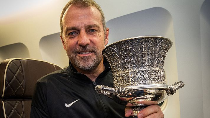 Telediario Matinal - Hansi Flick y su pleno de títulos en las finales