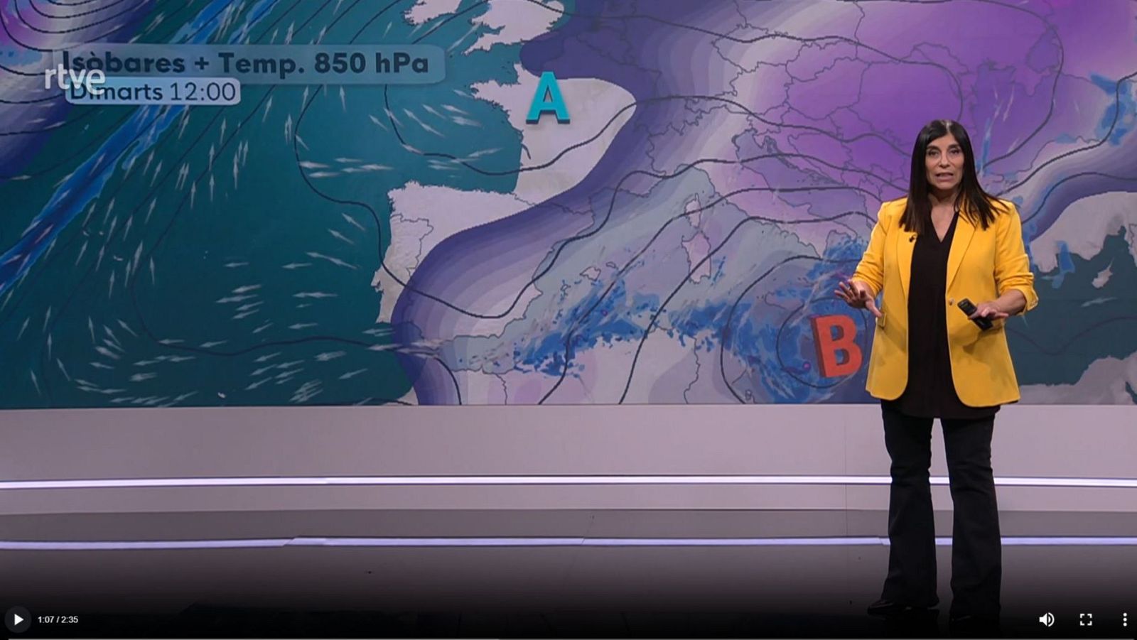 El Temps a Catalunya amb Sònia Papell (14/01/2025) | RTVE Catalunya - El temps | Veure