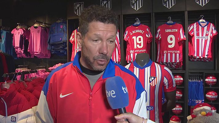 Copa del Rey - Diego Simeone, a TVE: "Mi ilusión no es por ganar títulos, sino por estar en el Atlético de Madrid"