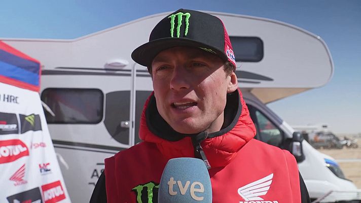 Dakar - Tosha Schareina, "contento de estar de una pieza" tras su caída en la 9ª etapa del Dakar
