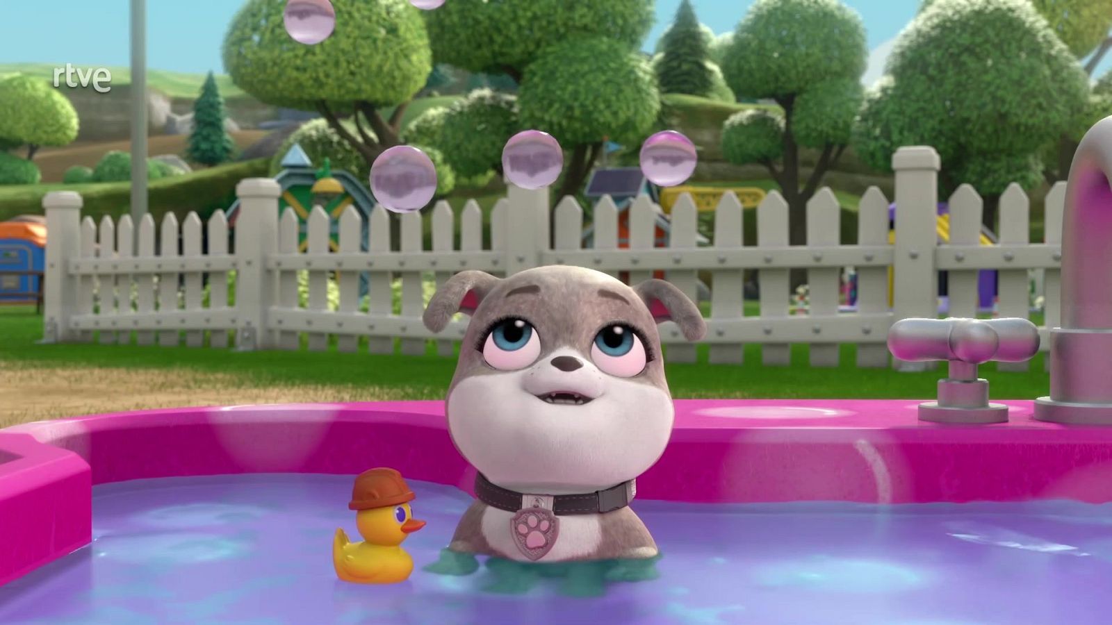 El equipo construye una superbañera - Equipo Rubble | Ver