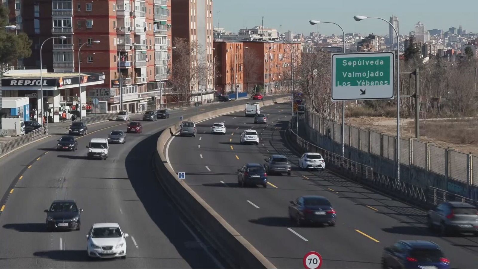 Se inician las obras para soterrar la A-5 en Madrid | Ver