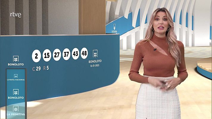 Loterías - Sorteo de la Bonoloto del 15/01/25