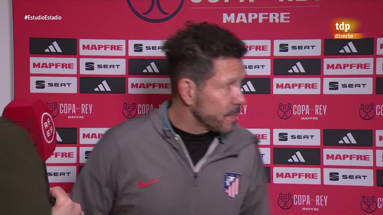 Elche - Atlético de Madrid: entrevista a Diego Simeone | Copa Rey - Copa del Rey | Ver