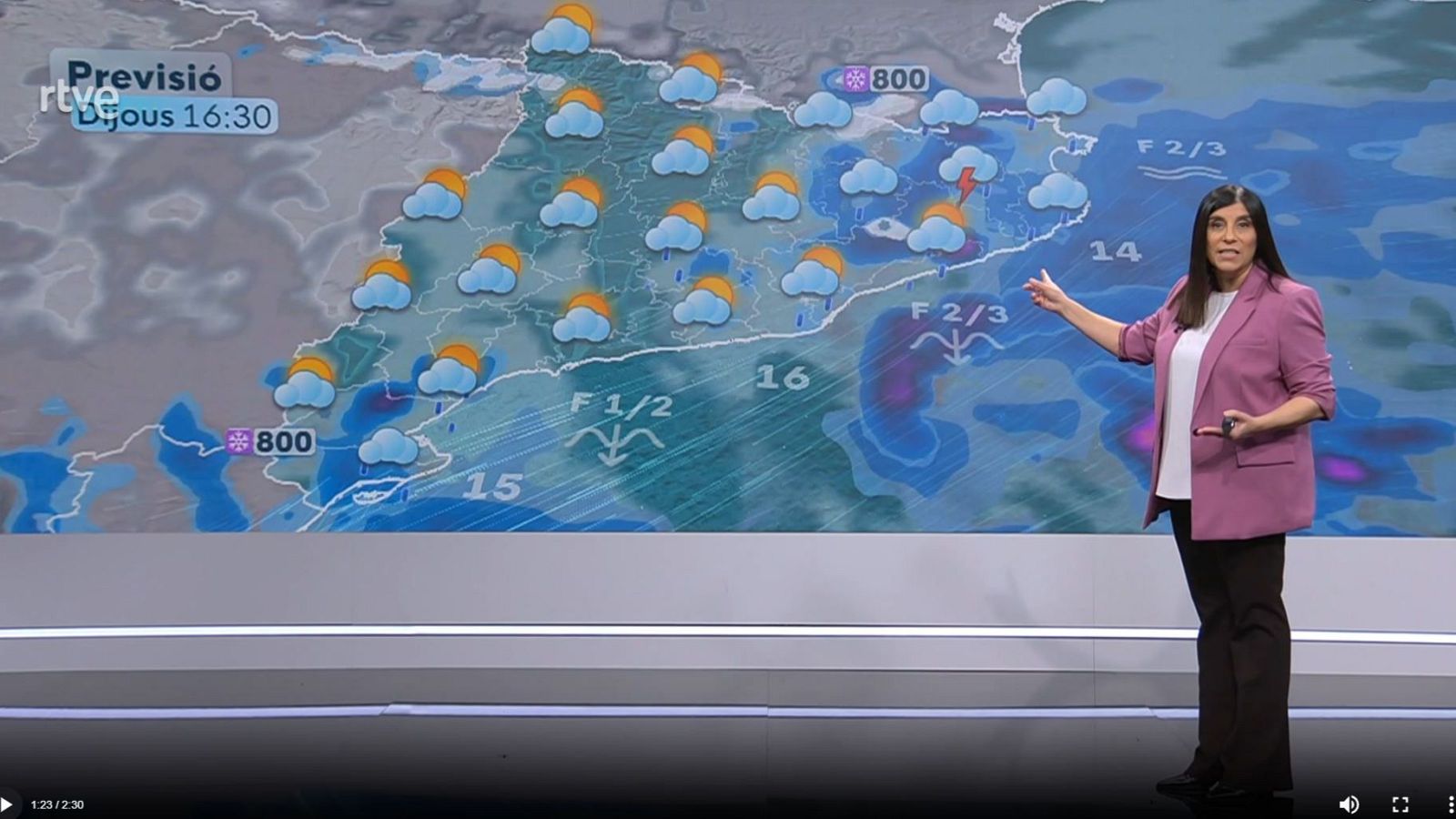 El Temps a Catalunya amb Sònia Papell (16/01/2025) | RTVE Catalunya - El temps | Veure