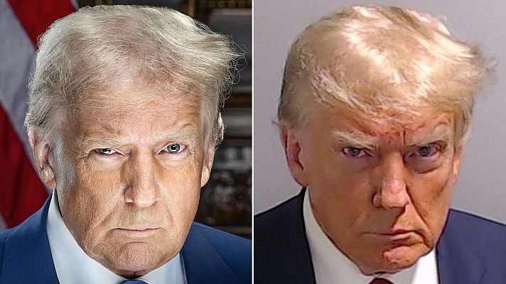 La tarde en 24h - Donald Trump hace pública su imagen oficial como 47º presidente de Estados Unidos