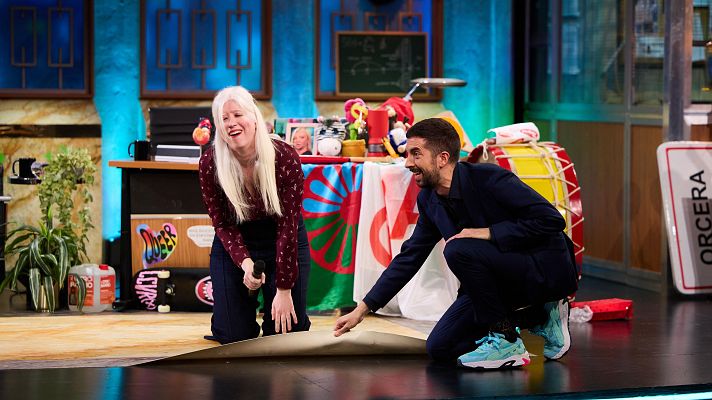 La Revuelta - Patty Bonet hace un reconocimiento del escenario